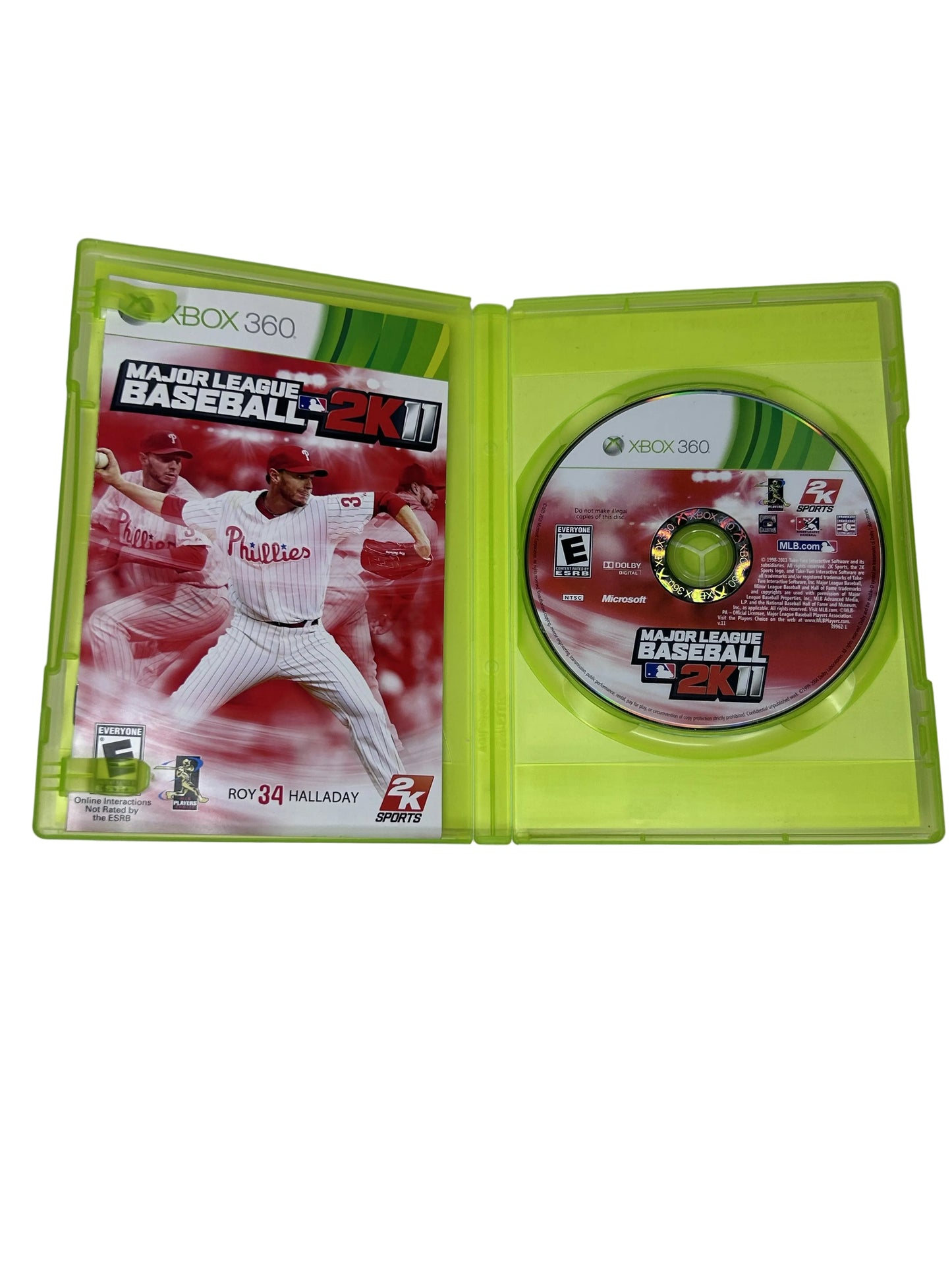 MLB 2K11 CIB — Xbox 360 | Visual Concepts / 2K Sports (2011) | Disc, Case & Manual