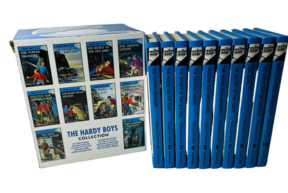 The Hardy Boys Classic Mystery Collection Books 1-10 - Franklin W. Dixon Hardcover Vintage Grosset & Dunlap (1987 Edition)