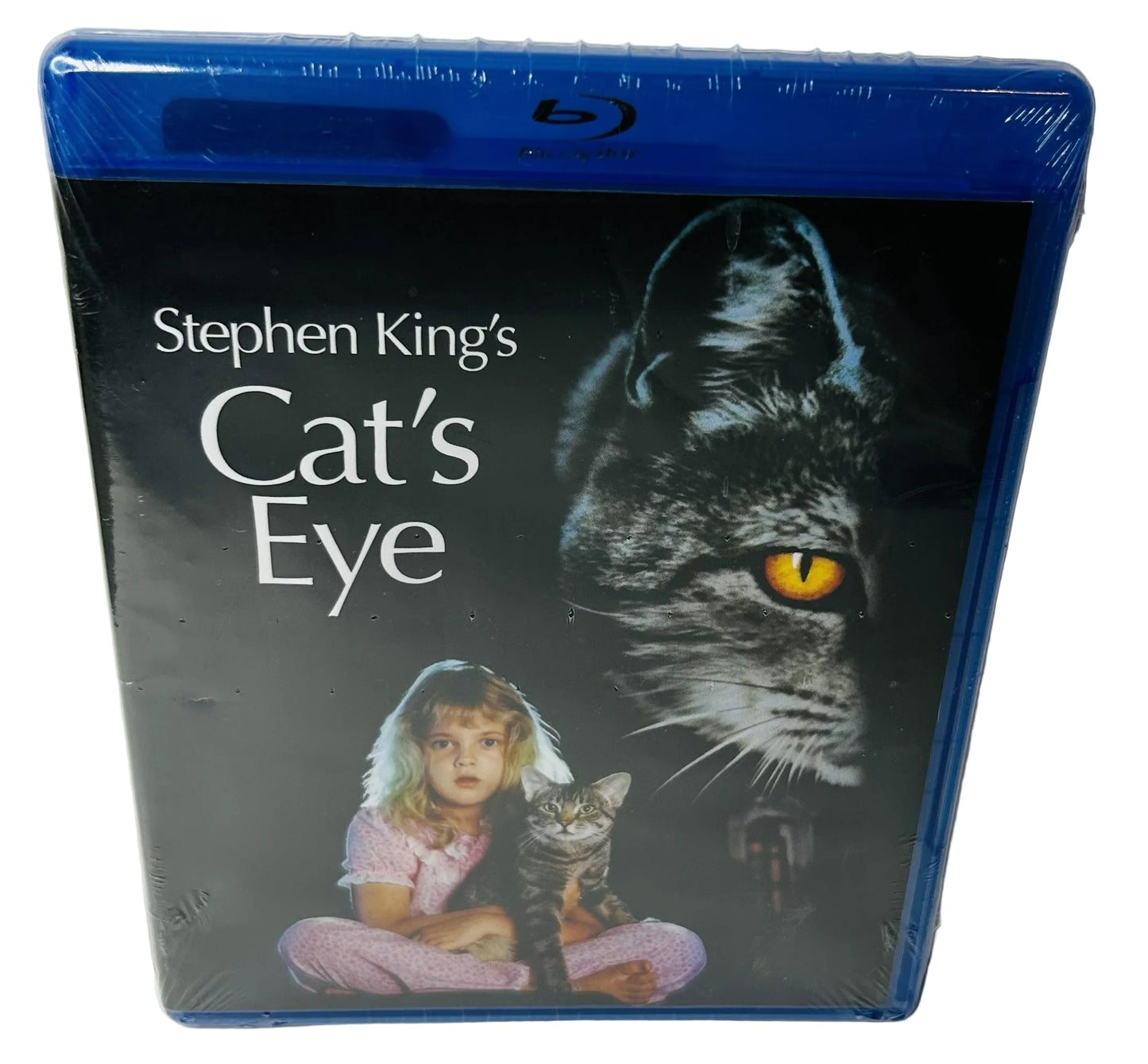 Stephen King's Cat's Eye Blu-ray - Lewis Teague Horror Anthology Drew Barrymore James Woods (New, Sealed)