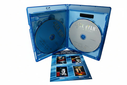 Jack Ryan: Shadow Recruit Blu-ray + DVD + Digital HD - Tom Clancy Chris Pine Kevin Costner Paramount (Used)