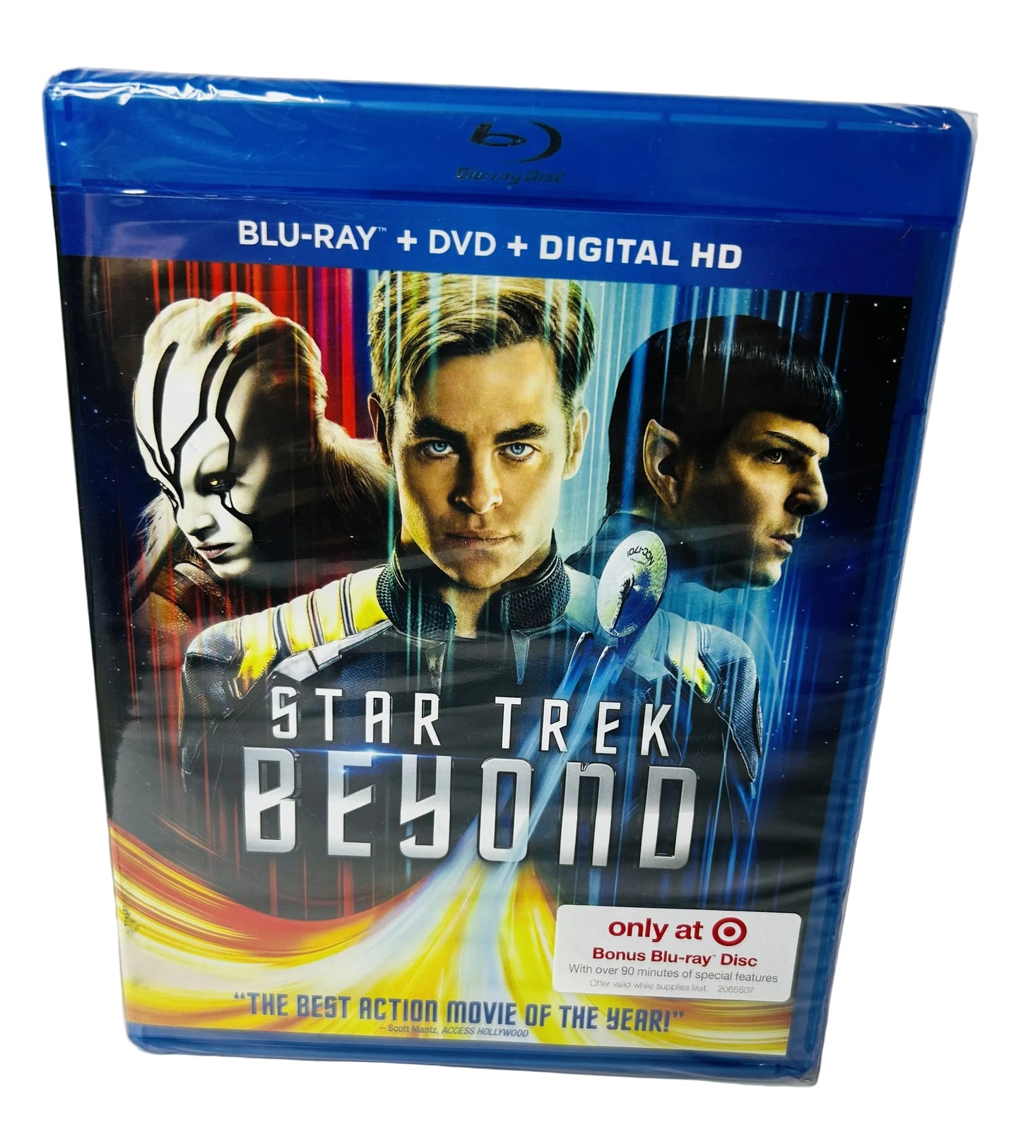Star Trek Beyond Blu-ray + DVD + Digital HD Target Exclusive - Justin Lin Chris Pine Zachary Quinto Paramount (Used)