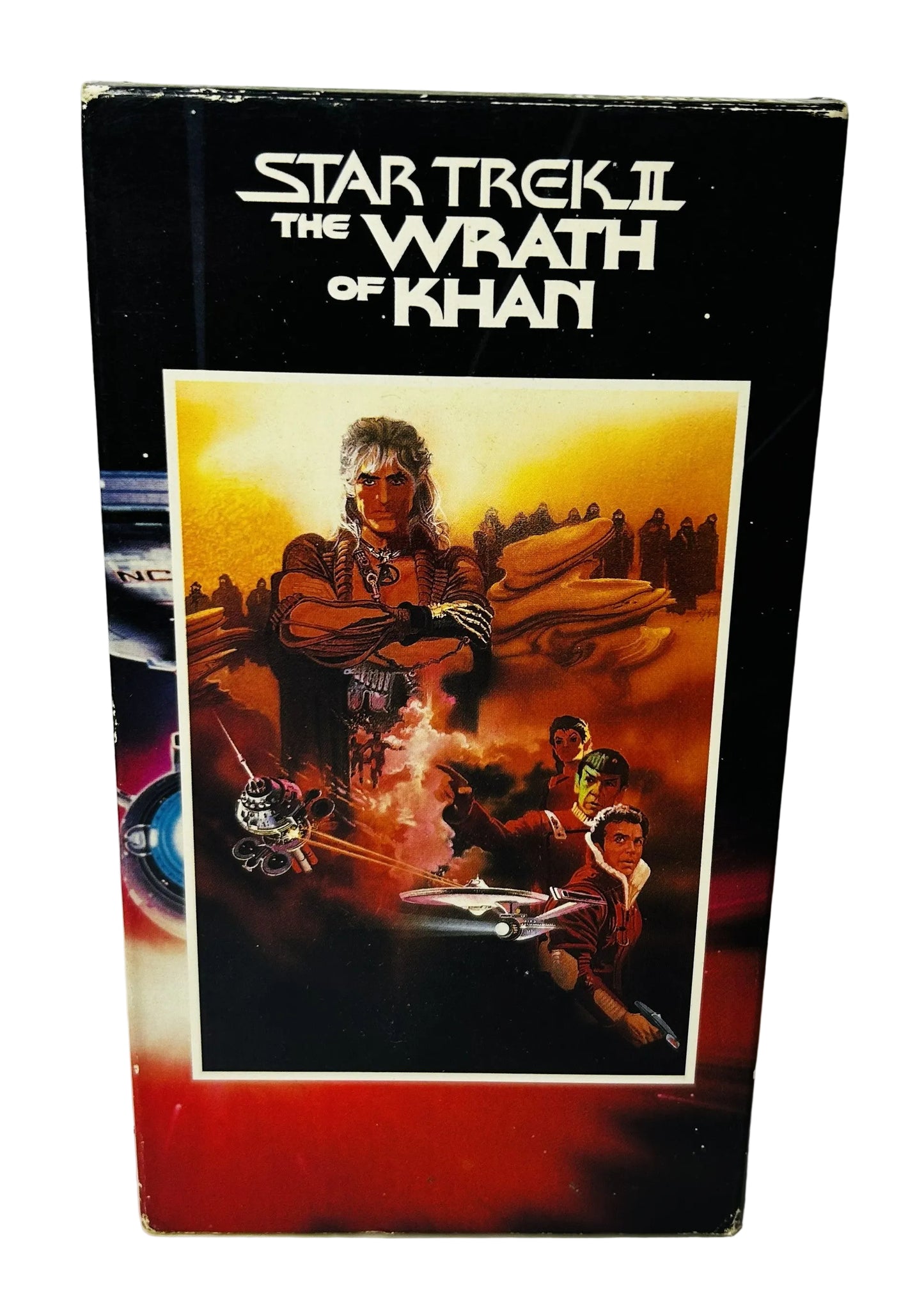 Star Trek II: The Wrath of Khan VHS - Nicholas Meyer William Shatner Leonard Nimoy Ricardo Montalban Paramount (Used)