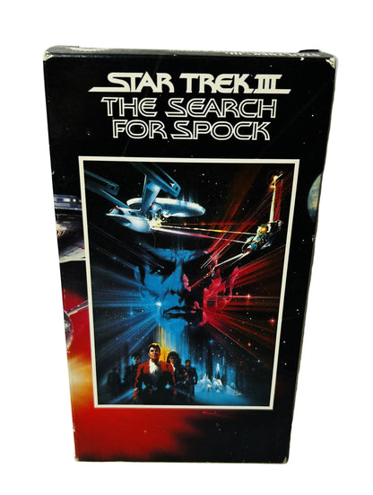 Star Trek III: The Search for Spock VHS - Leonard Nimoy William Shatner DeForest Kelley Christopher Lloyd Paramount (Used)