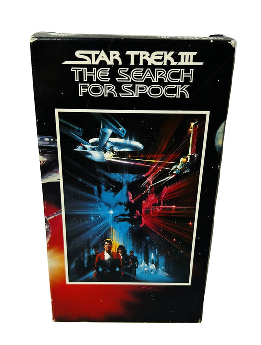 Star Trek III: The Search for Spock VHS - Leonard Nimoy William Shatner DeForest Kelley Christopher Lloyd Paramount (Used)