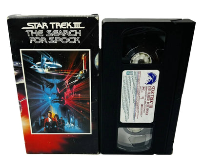 Star Trek III: The Search for Spock VHS - Leonard Nimoy William Shatner DeForest Kelley Christopher Lloyd Paramount (Used)