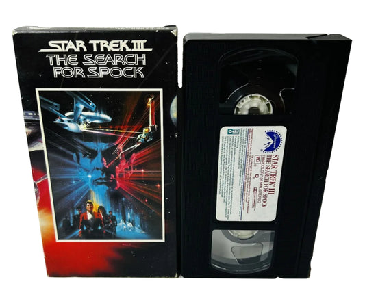 Star Trek III: The Search for Spock VHS - Leonard Nimoy William Shatner DeForest Kelley Christopher Lloyd Paramount (Used)