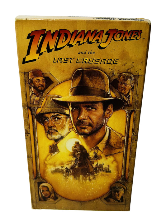 Indiana Jones and the Last Crusade VHS - Steven Spielberg Harrison Ford Sean Connery Paramount (Used)