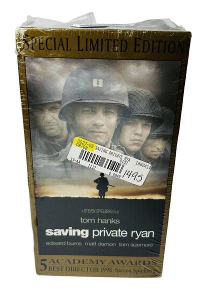 Saving Private Ryan Special Limited Edition VHS - Steven Spielberg Tom Hanks Matt Damon Edward Burns DreamWorks (Used)