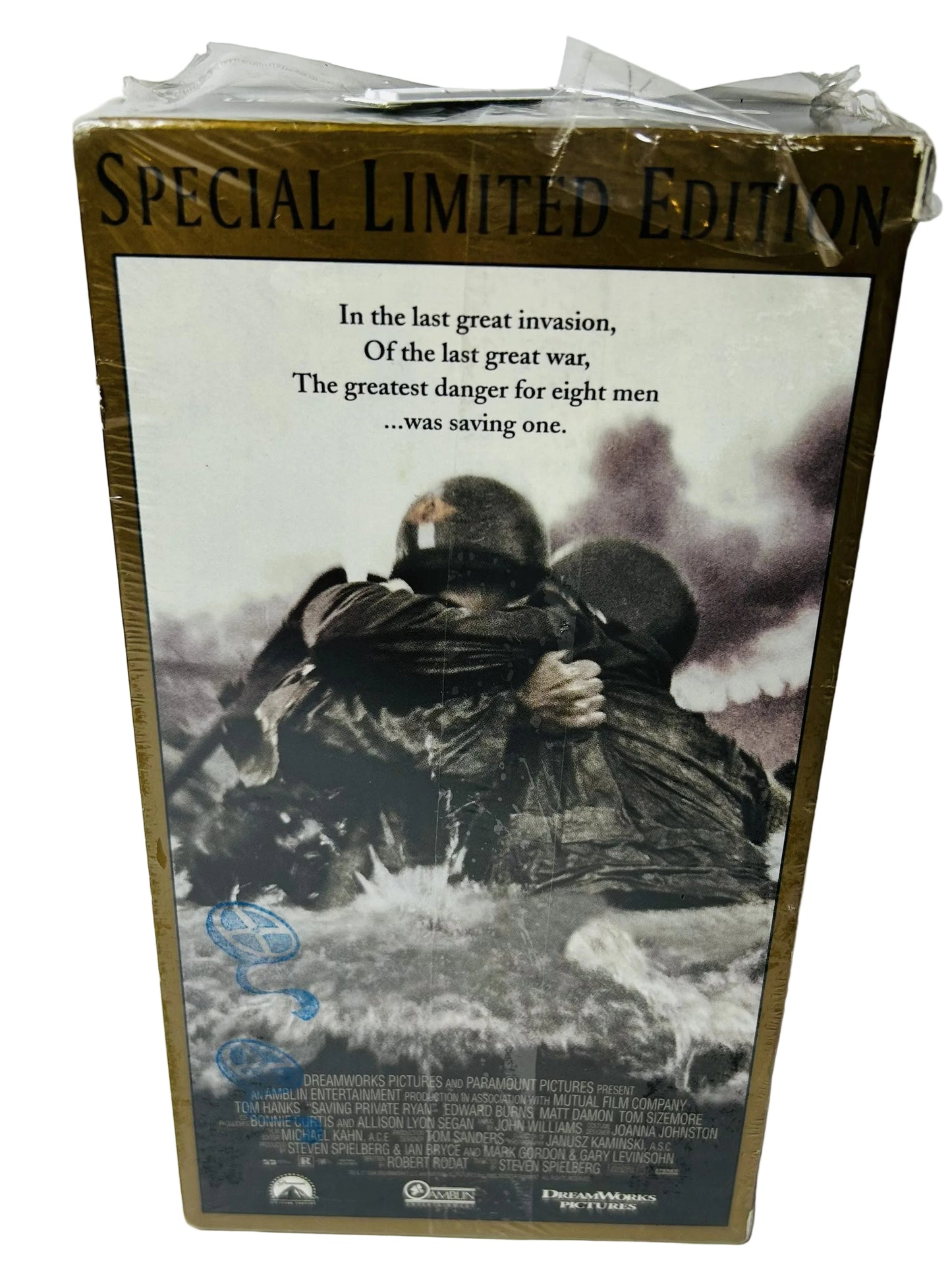 Saving Private Ryan Special Limited Edition VHS - Steven Spielberg Tom Hanks Matt Damon Edward Burns DreamWorks (Used)
