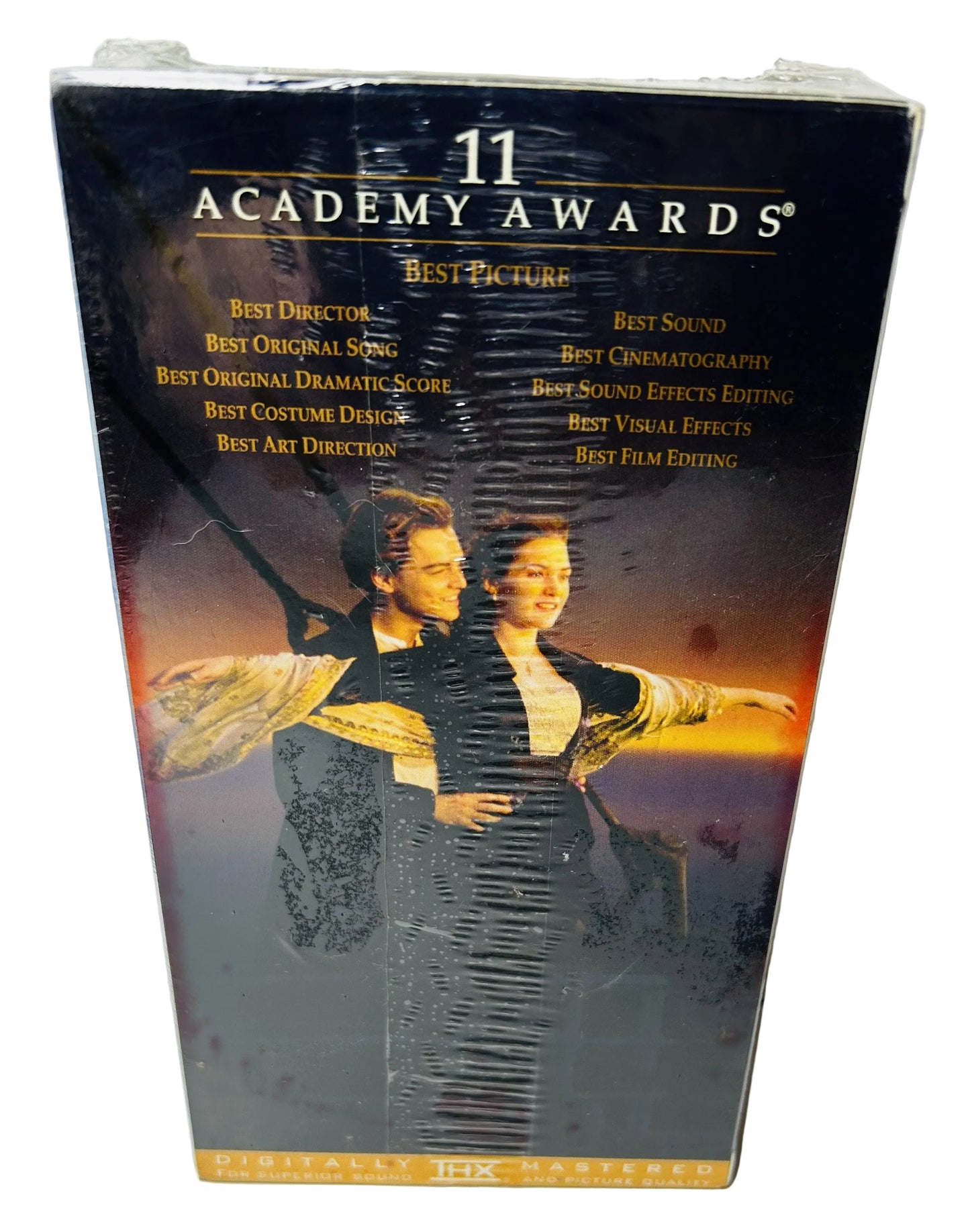 Titanic 2-VHS Deluxe Collector's Edition - James Cameron Leonardo DiCaprio Kate Winslet Paramount (New, Sealed)