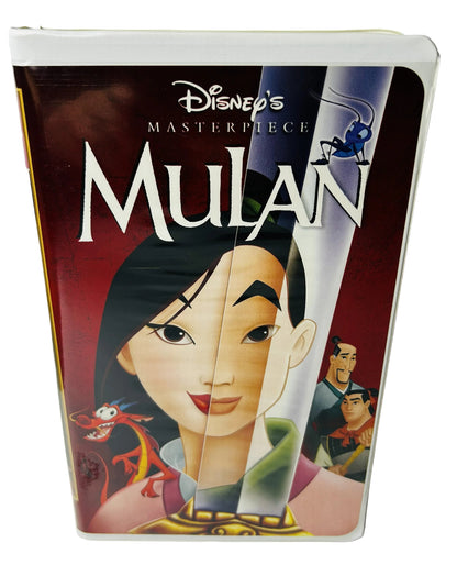 Disney's Mulan Masterpiece Collection VHS - Tony Bancroft Barry Cook Ming-Na Wen Eddie Murphy Disney (Used)
