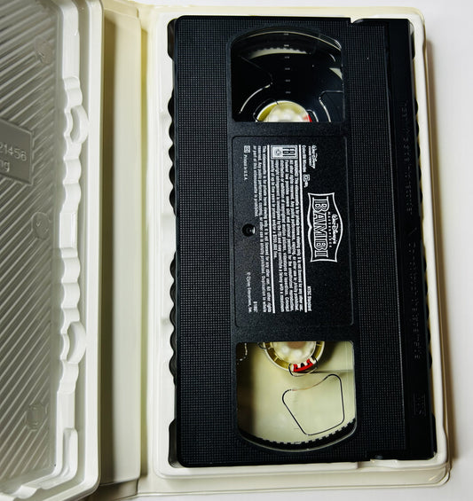Disney's Bambi 55th Anniversary Limited Edition Masterpiece Collection VHS - David Hand Classic Animated Feature Walt Disney (Used)