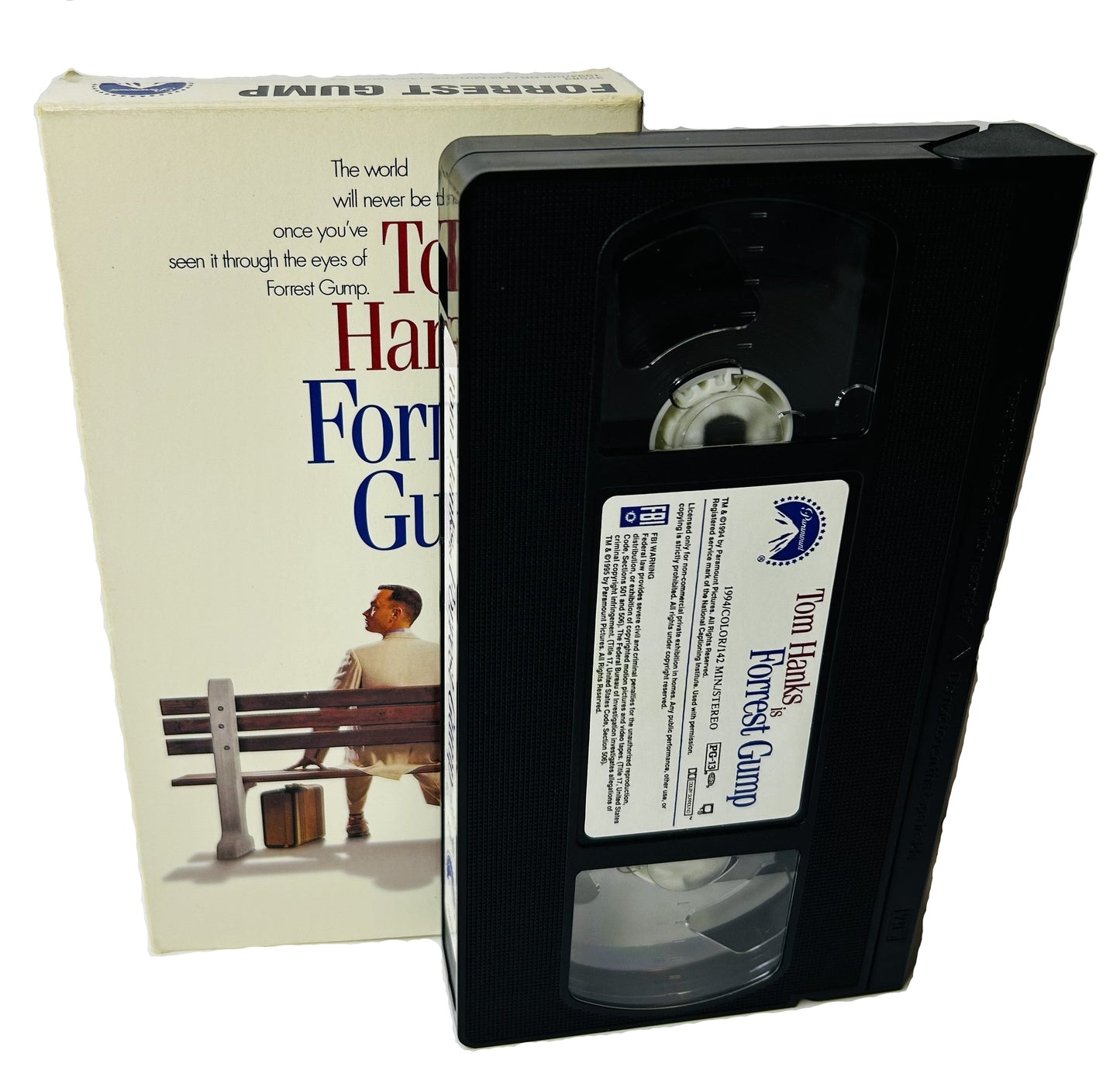 Forrest Gump VHS - Robert Zemeckis Tom Hanks Robin Wright Gary Sinise Paramount (Used)