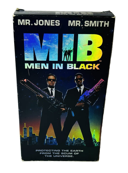 Men in Black VHS - Barry Sonnenfeld Tommy Lee Jones Will Smith Linda Fiorentino Columbia Pictures (Used)