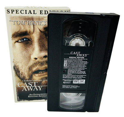 Cast Away Special Edition VHS - Robert Zemeckis Tom Hanks Helen Hunt 20th Century Fox (Used)