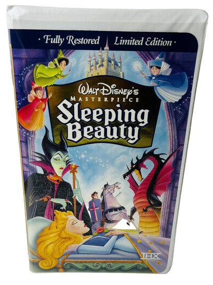 Disney's Sleeping Beauty Fully Restored Limited Edition Masterpiece Collection VHS - Clyde Geronimi Classic Animated Feature Walt Disney (Used)