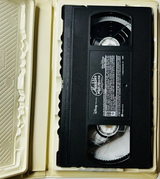Disney's Aladdin and the King of Thieves VHS - Tad Stones Robin Williams Scott Weinger Linda Larkin Disney (Used)