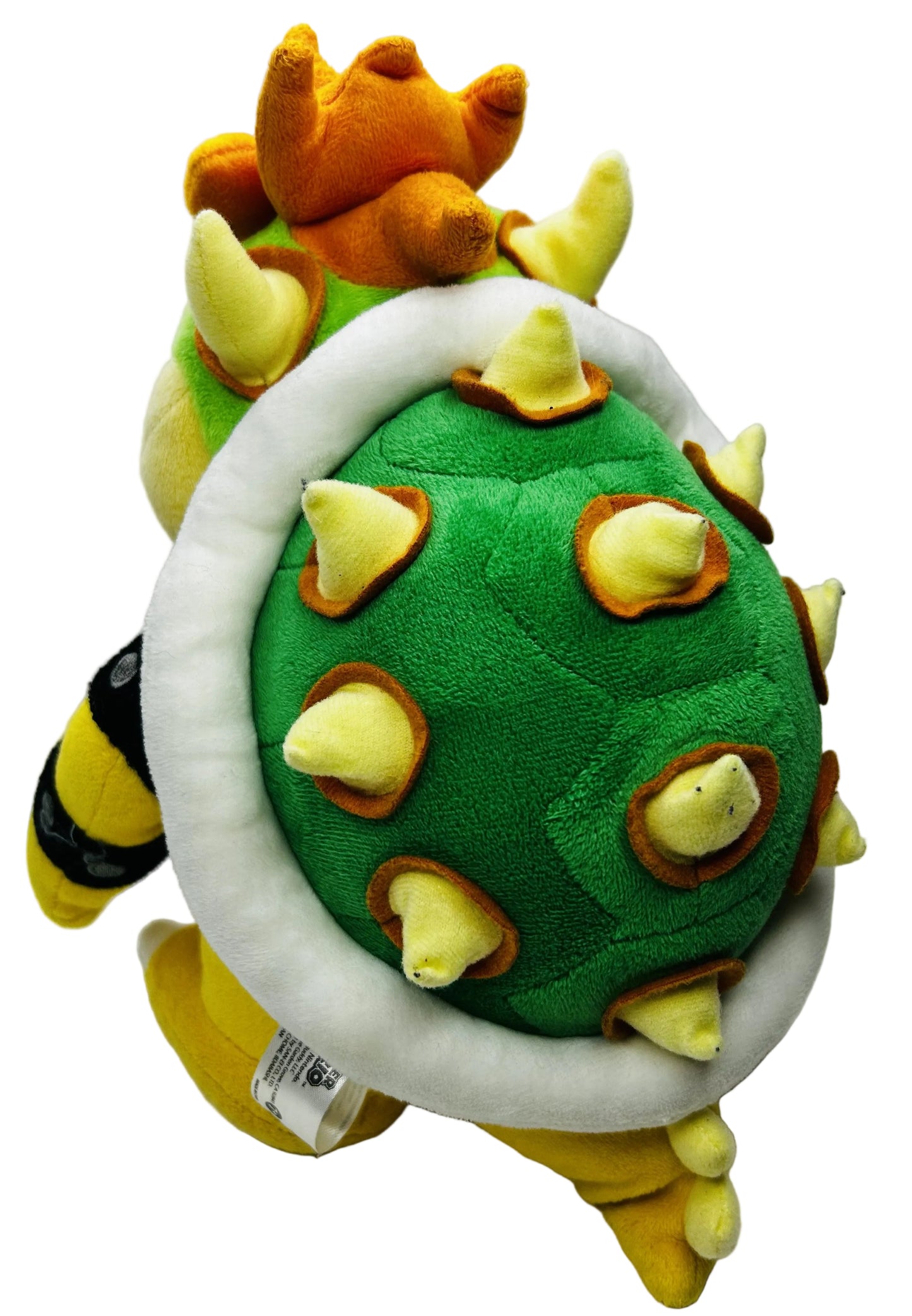 Super Mario Bowser Plush 10" - King Koopa Official Nintendo Sanei Stuffed Toy (Used)