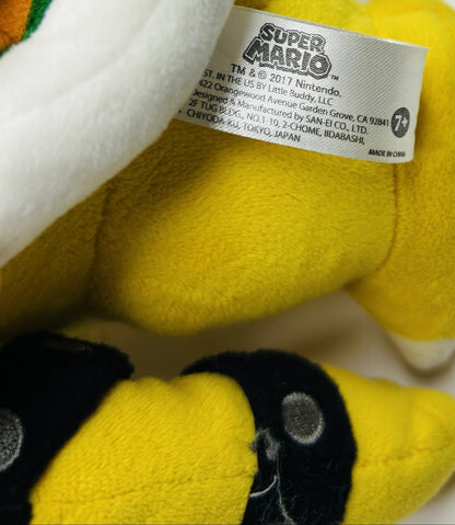 Super Mario Bowser Plush 10" - King Koopa Official Nintendo Sanei Stuffed Toy (Used)
