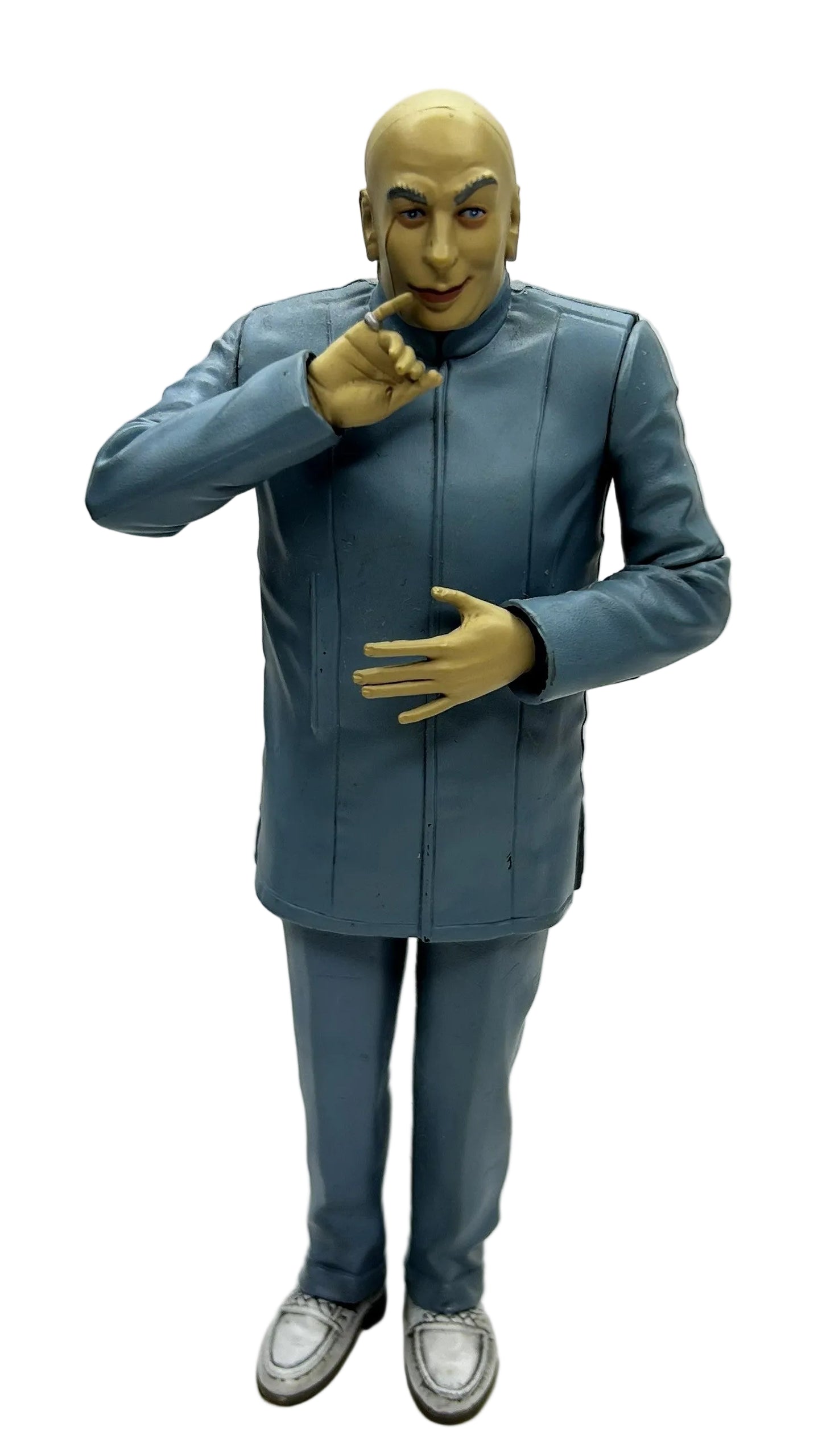 Austin Powers Dr. Evil and Mini-Me Action Figures - McFarlane Toys 1999 Movie Maniacs Series 2 (Used)