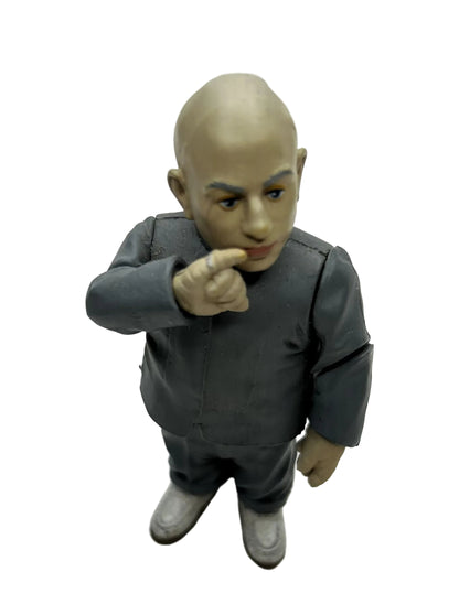 Austin Powers Dr. Evil and Mini-Me Action Figures - McFarlane Toys 1999 Movie Maniacs Series 2 (Used)