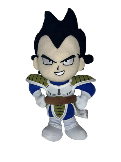 Dragon Ball Z Saiyan Saga armored Vegeta plush front view