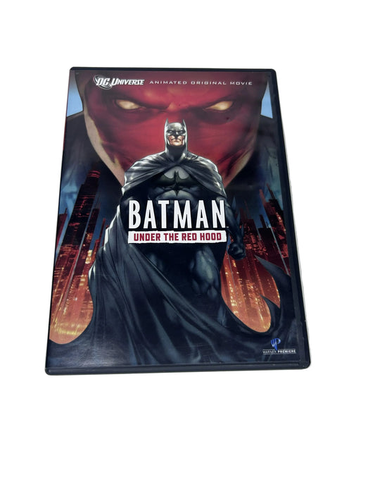 Batman Under the Red Hood DVD front cover