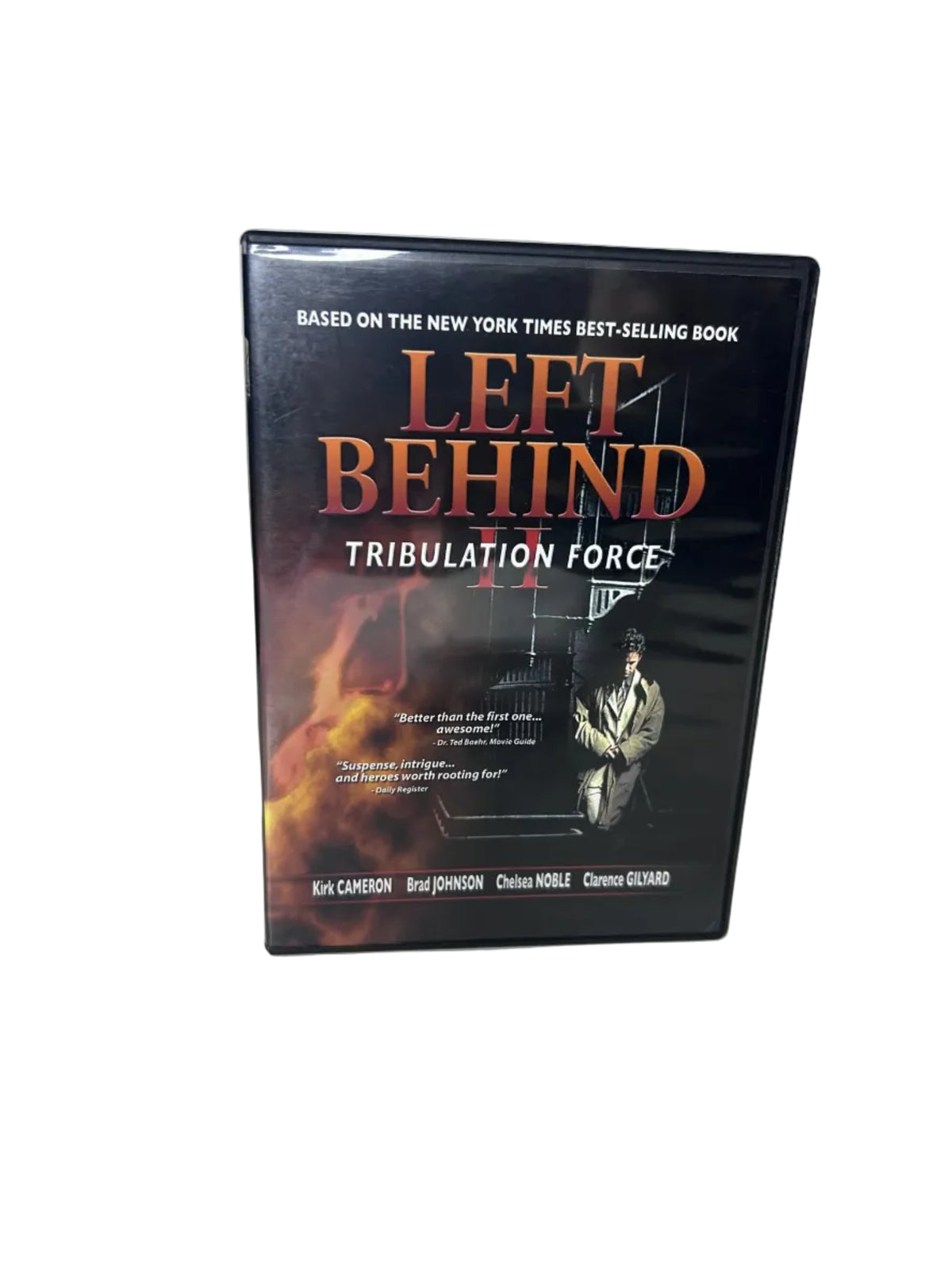 Left Behind II Tribulation Force DVD underside and case