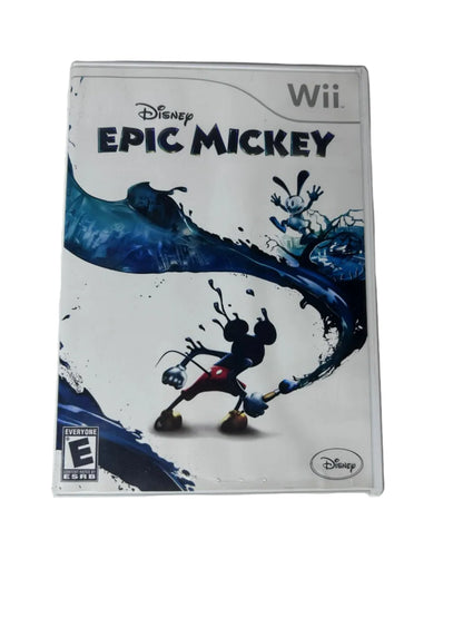 Disney Epic Mickey Wii back cover