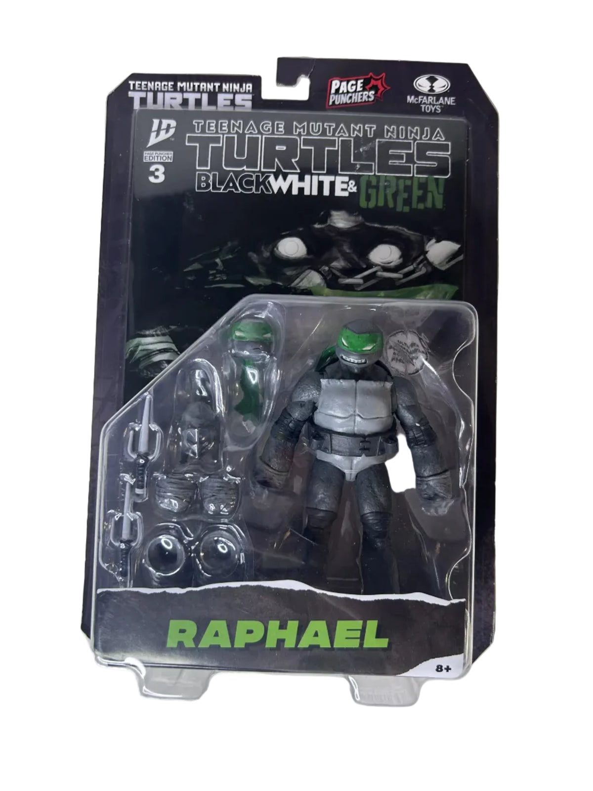 Raphael Page Punchers illustrated card back
