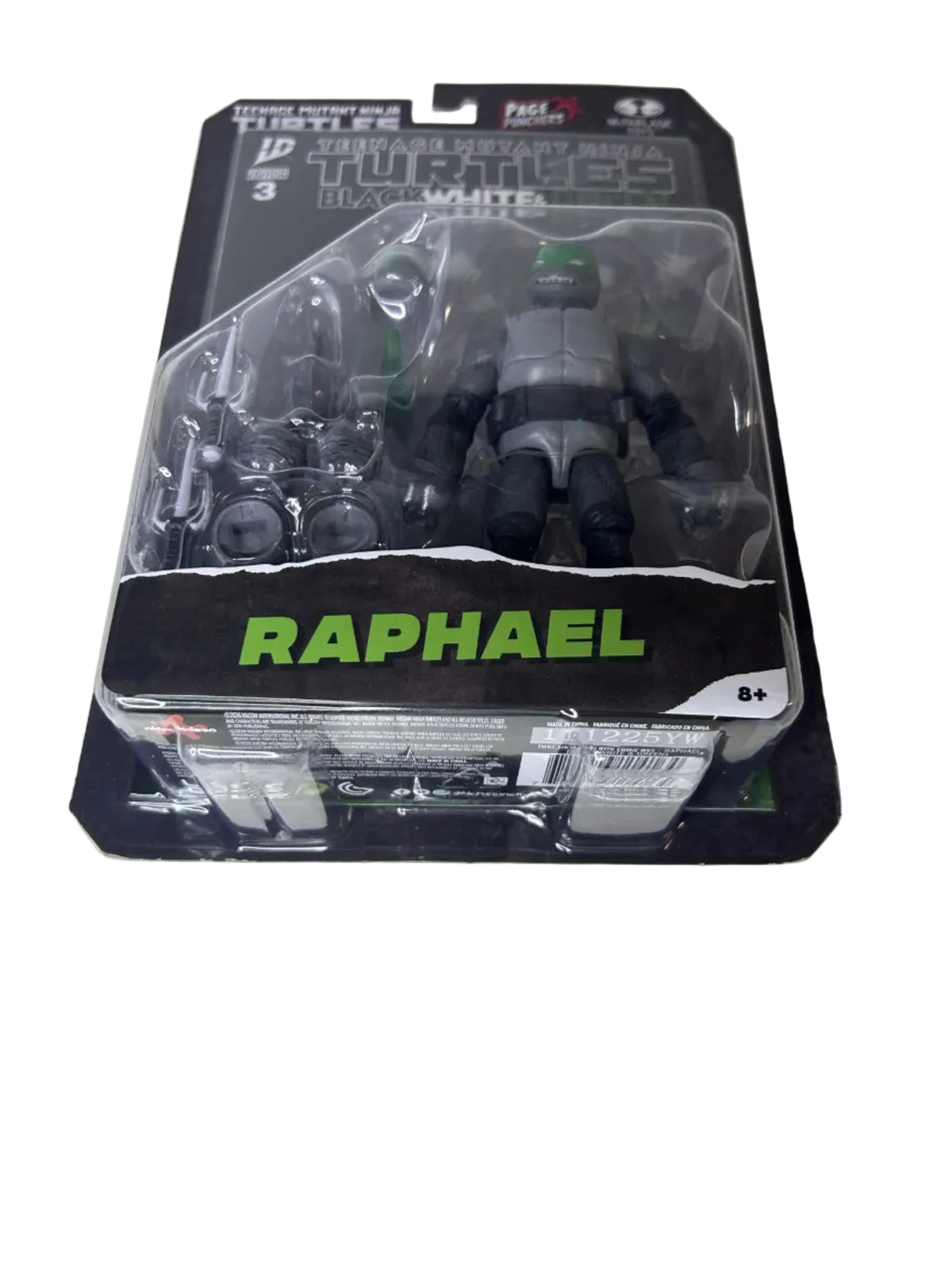 Raphael Page Punchers package bottom and blister condition